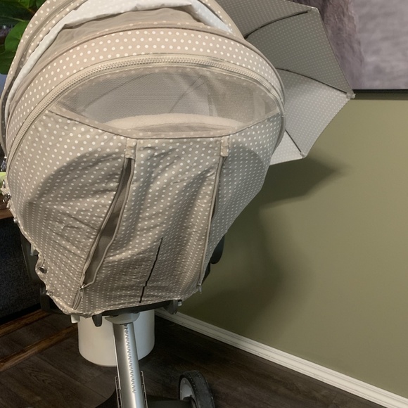 Stokke Xplory Summer Kit in Beige Dots - Picture 2 of 5